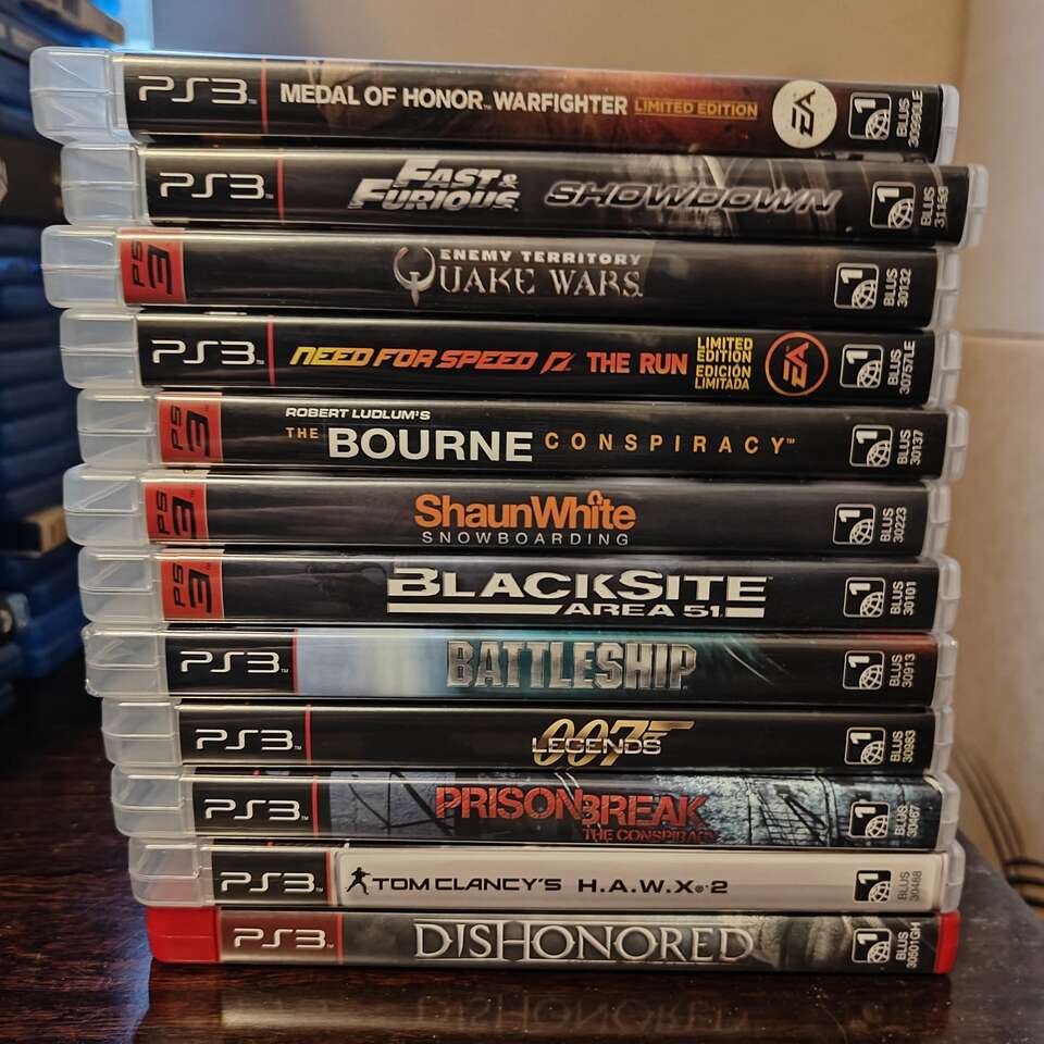 PS3 Games $10-15