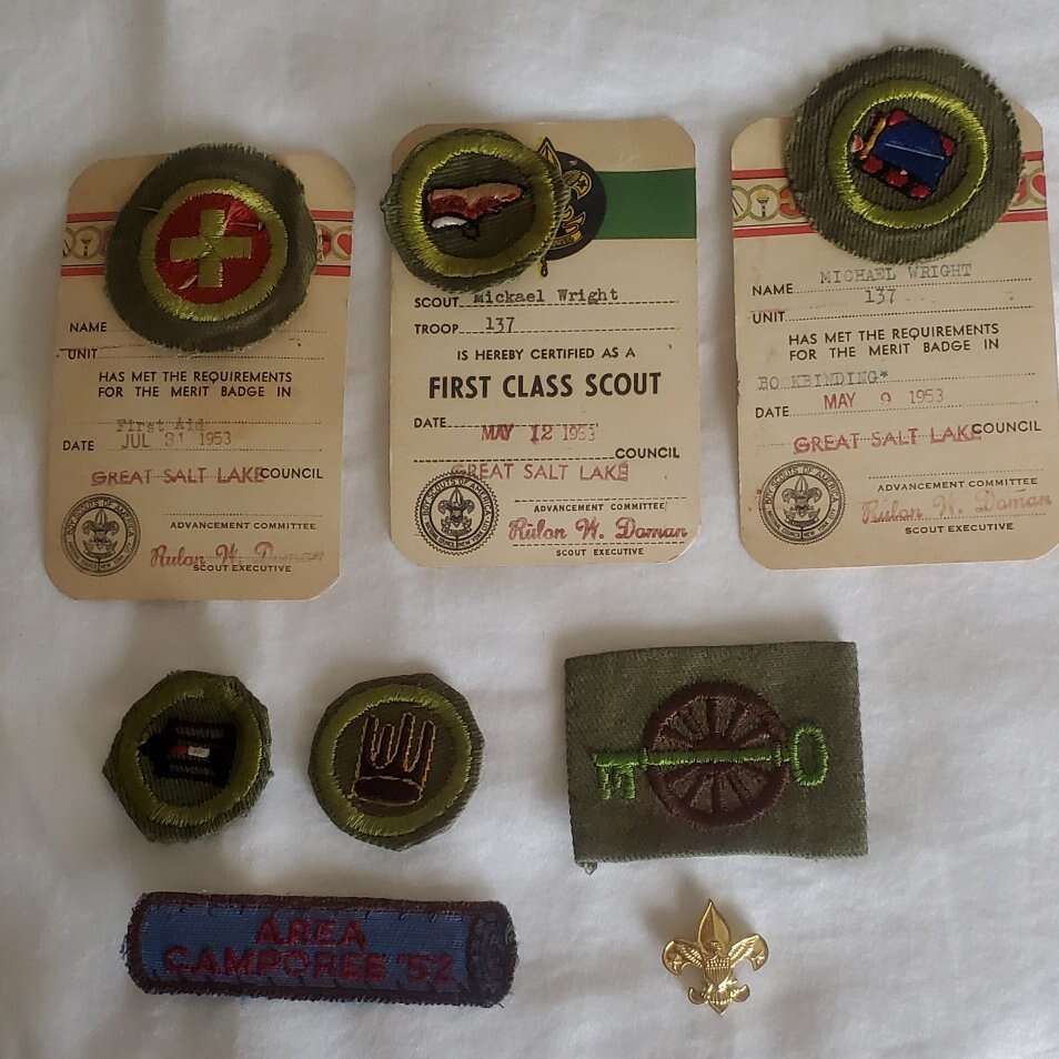 1950's Boy Scout items