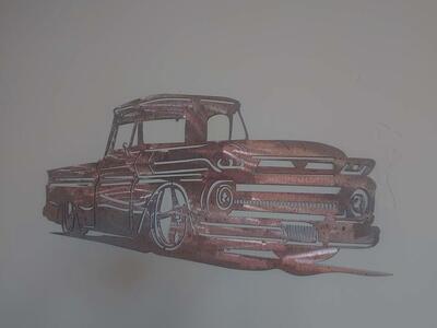 Chevorlet 1960-66 C-10 Metal Sign