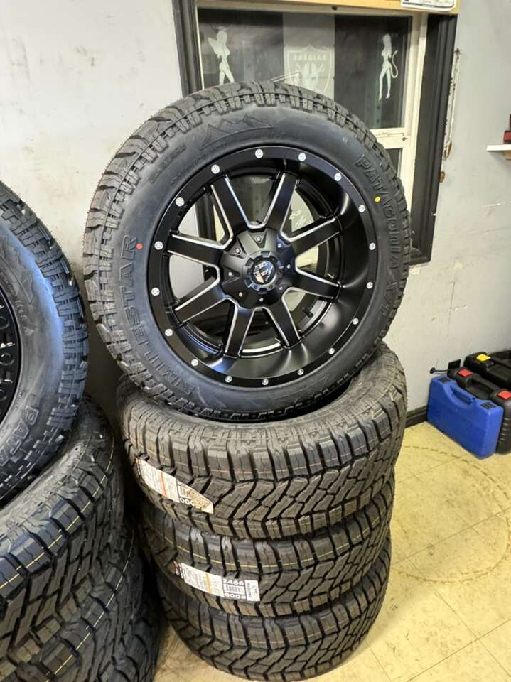 Brand New Set Of Fuel Wheels & Tires.