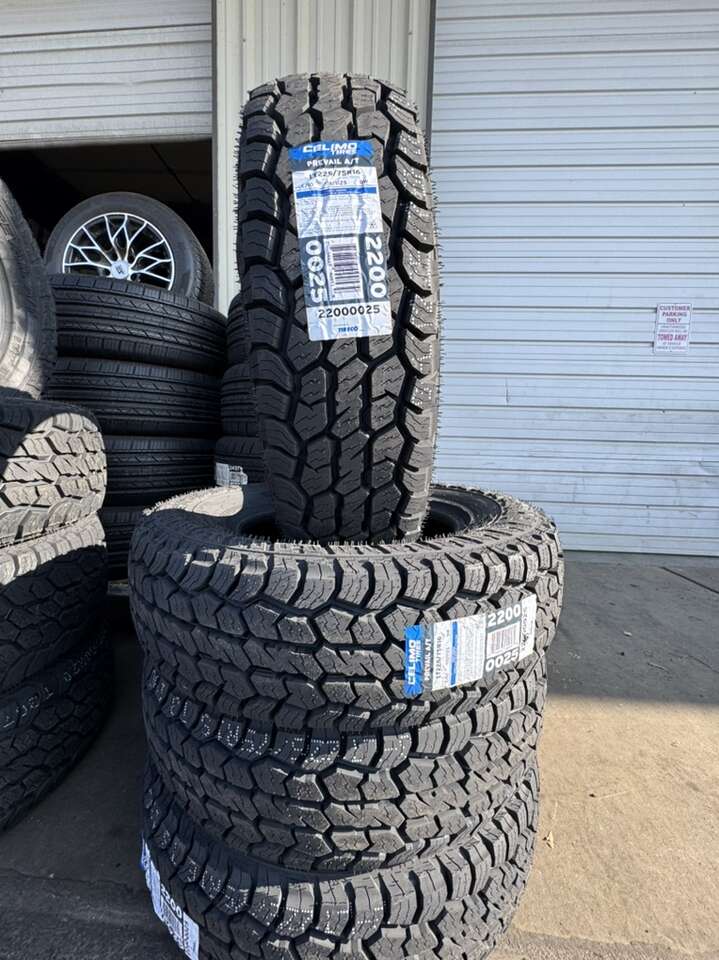 BRAND NEW SET LT225/75R16 CELIMO PREVIAL AT