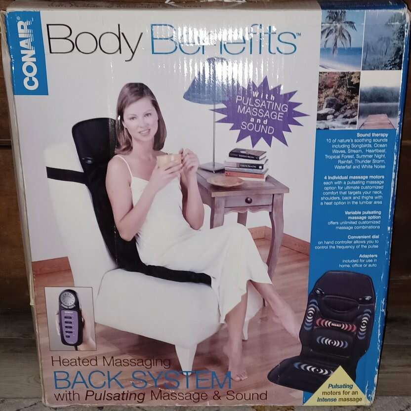 Body Benefits Heated Massaging Back System