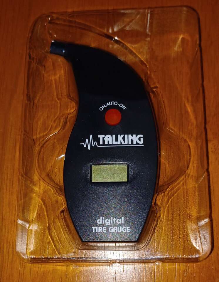 Talking Tire Gauge