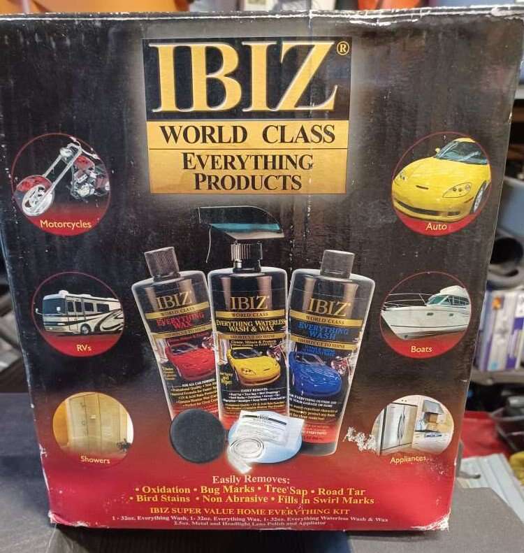 Car Care products. Cleaners, Wax