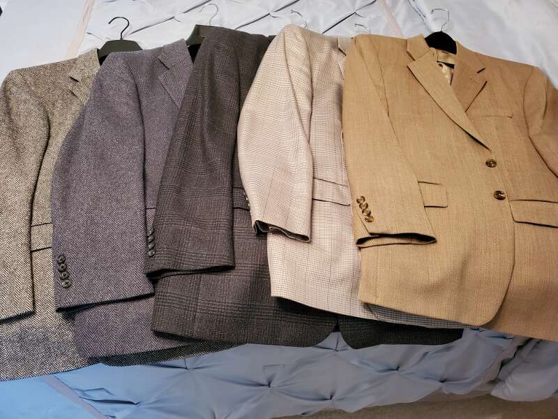 Sportcoats, Dress Shirts and Pants
