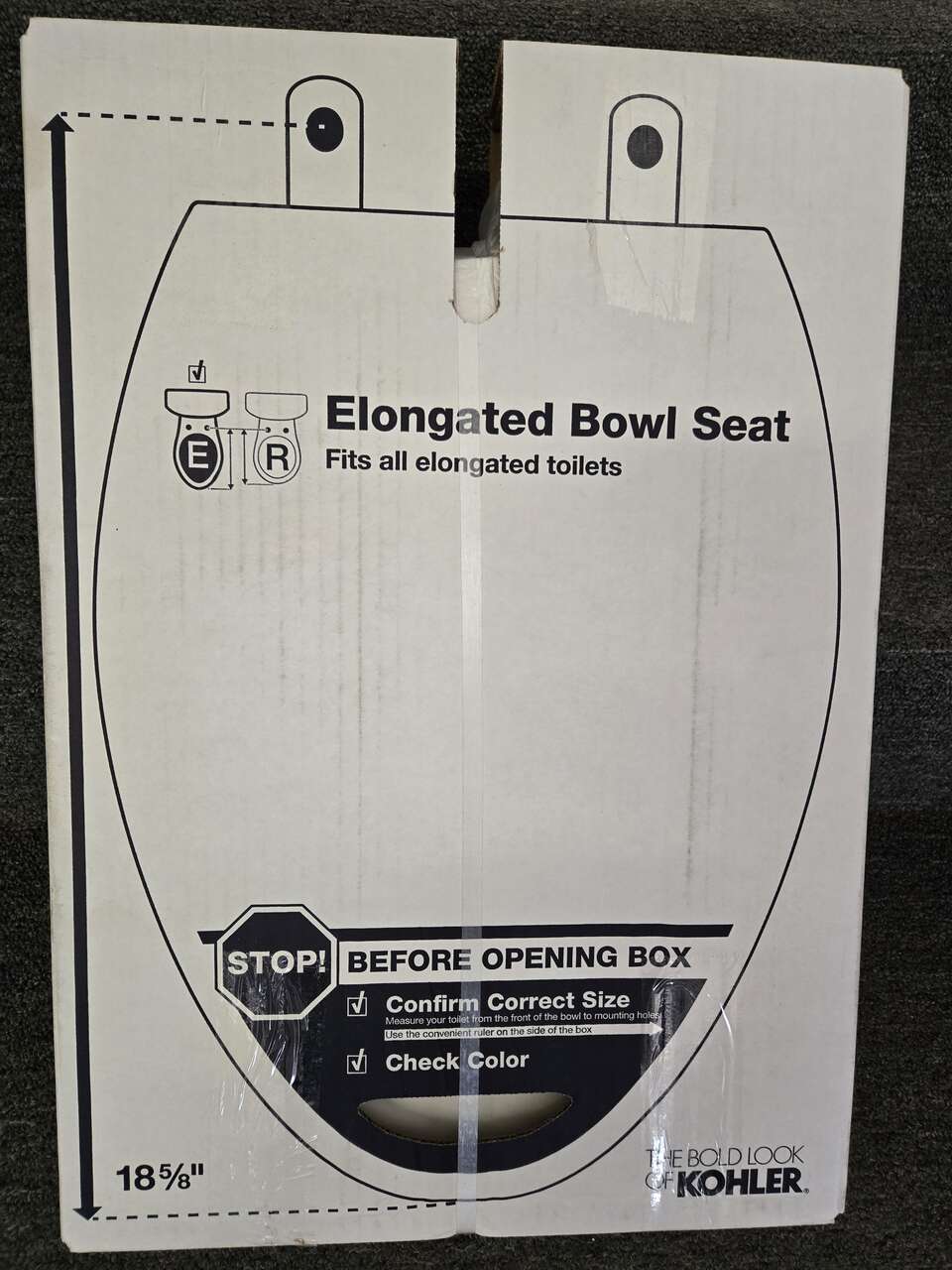 Elongated Toilet Bowl Seat
