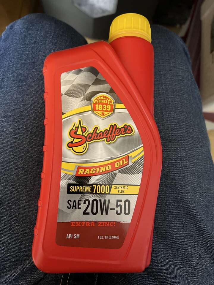 Schaeffer's Racing Oil 20W-50