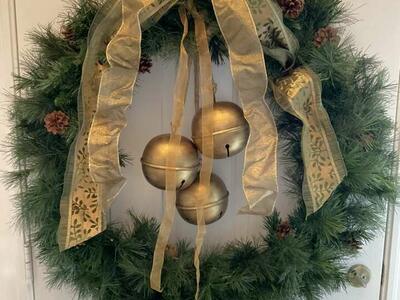 Christmas Holiday 36 Inch Pine Wreath