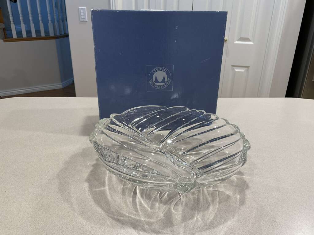 Mikasa Crystal Centerpiece 13 Inch Bowl