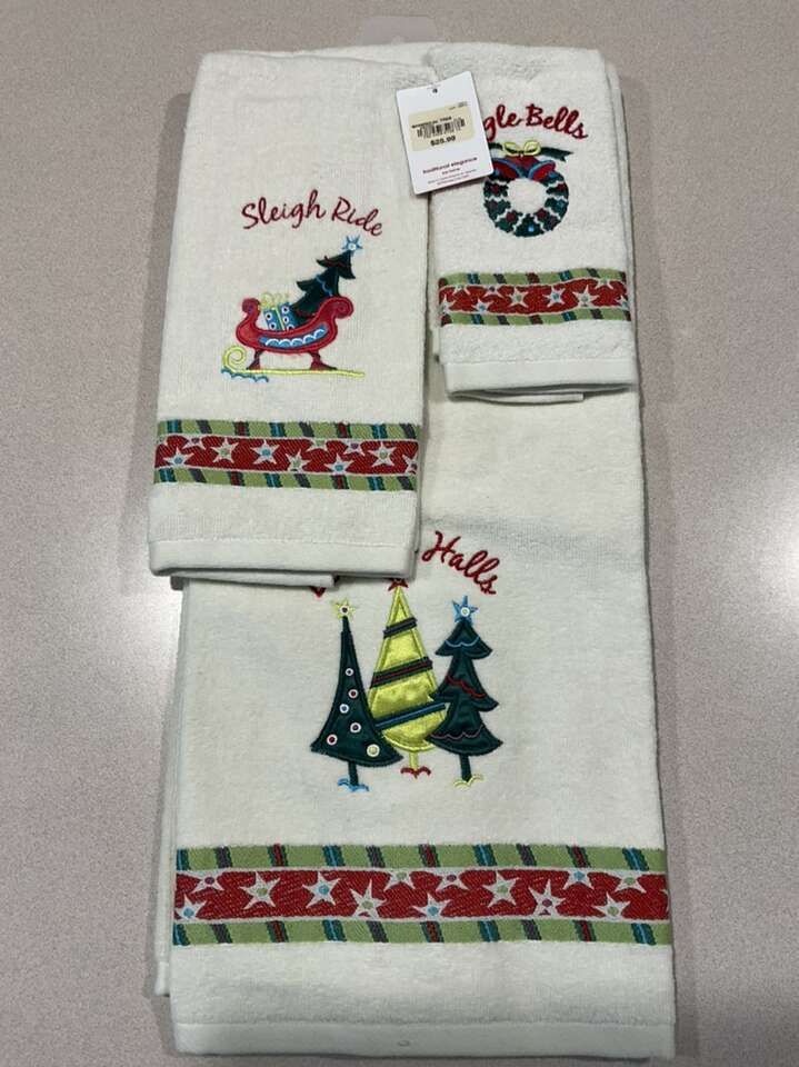 Christmas New Towel Set