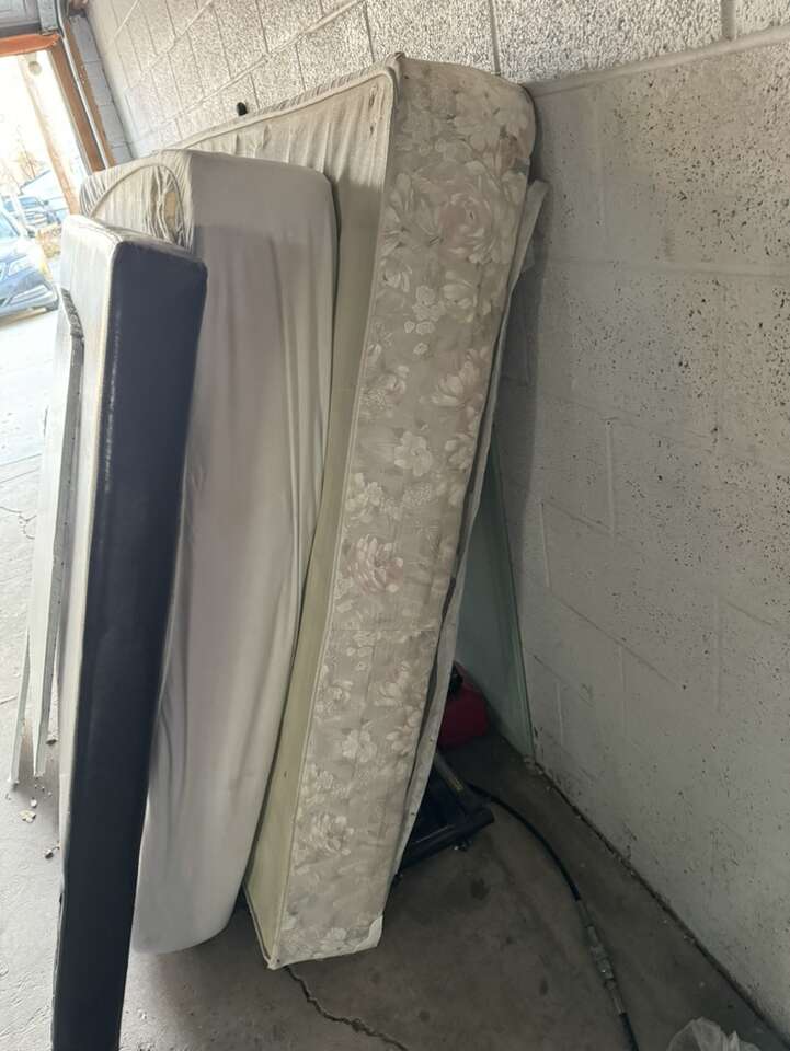 QueenMattress, Boxspring, And Headboard FREE