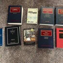 Law and other Textbooks (not $1 - make an offer)