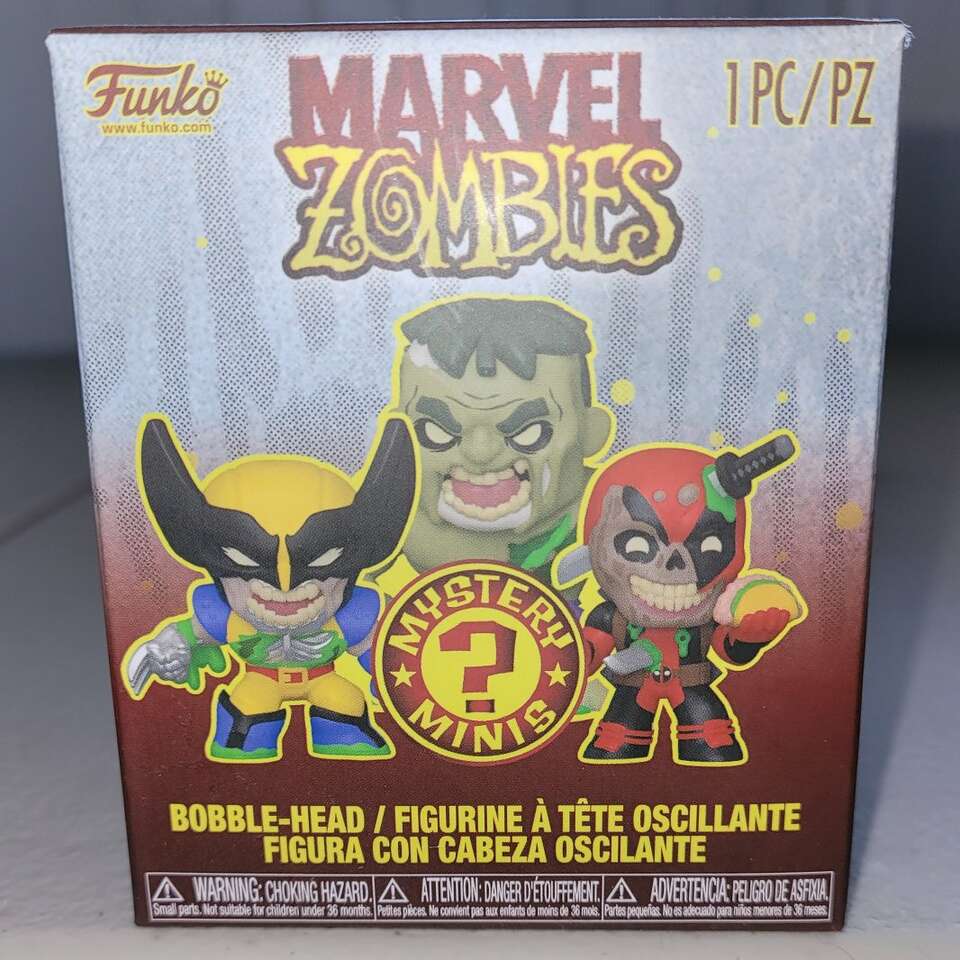 Funko Pop Marvel Zombie Bobble Heads