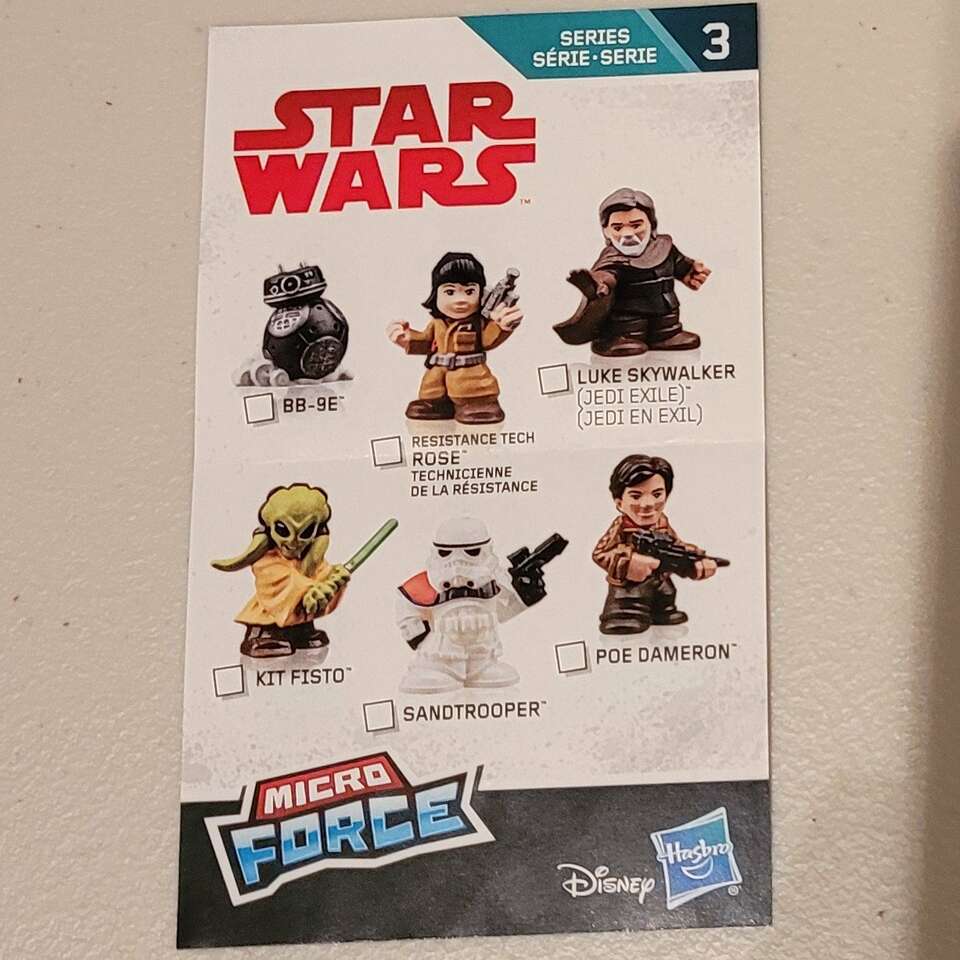 Star Wars Micro Force Series 3