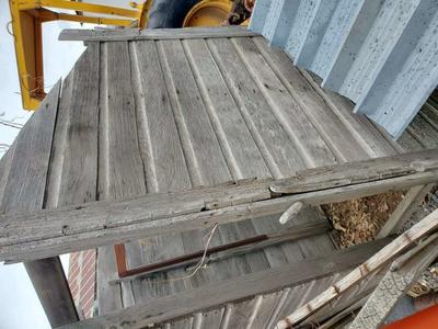 Vintage old outhouse