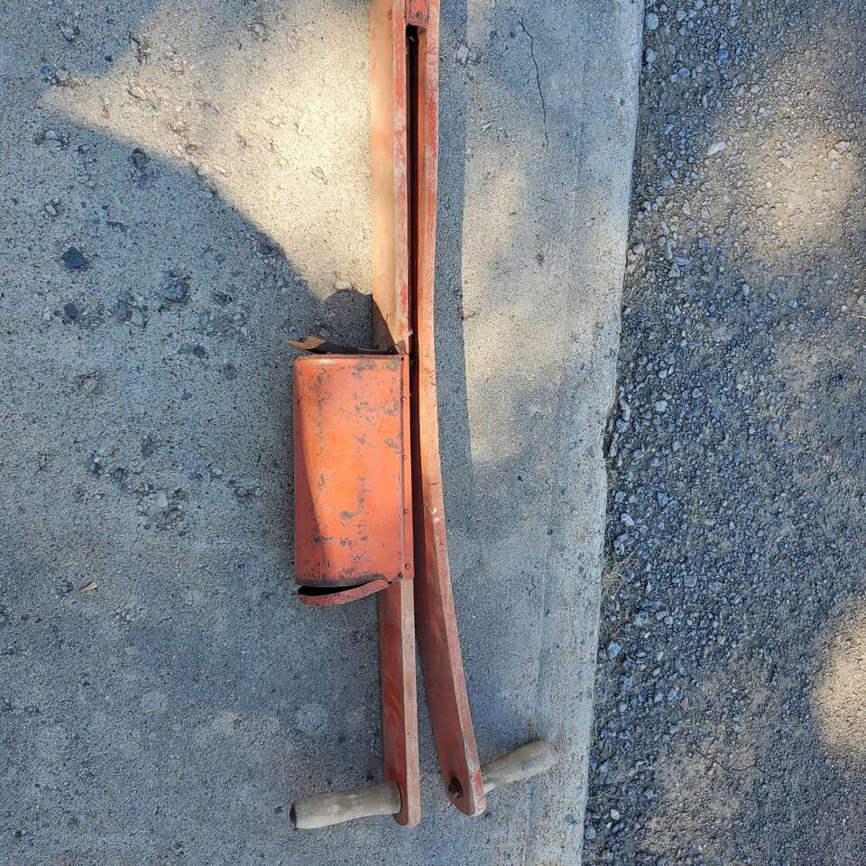 Very old corn planter