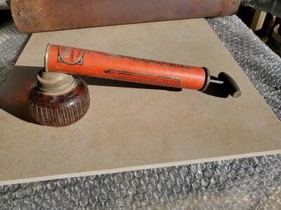 Vintage glass bottle sprayer