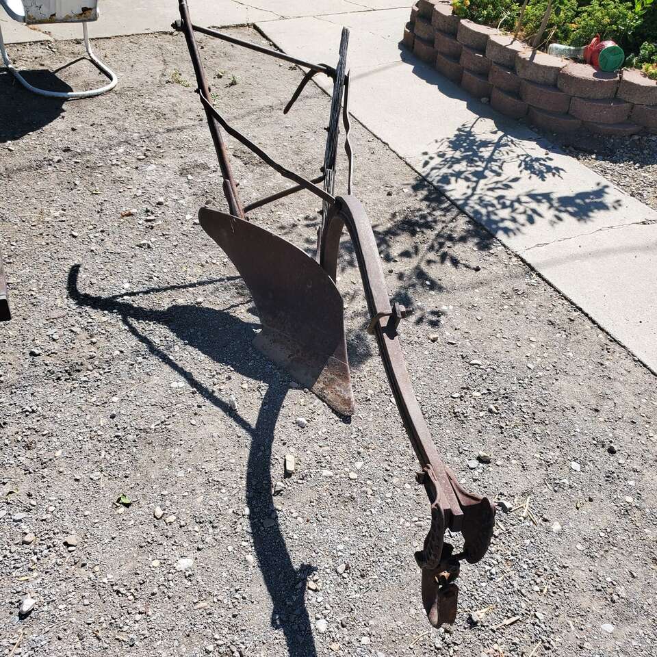 Vintage horse drawn plow