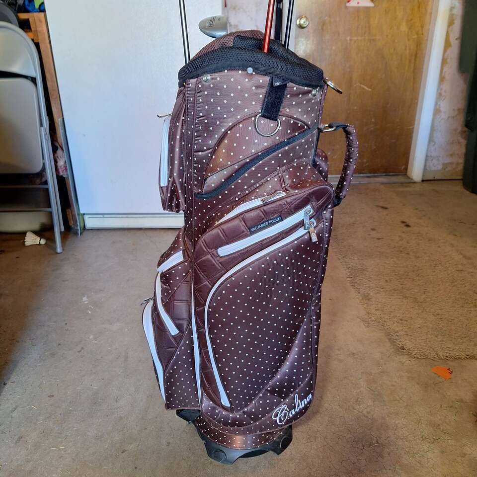 Lexington X Calina ladies golf cart bag