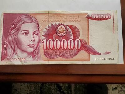 1989 100k dinara
