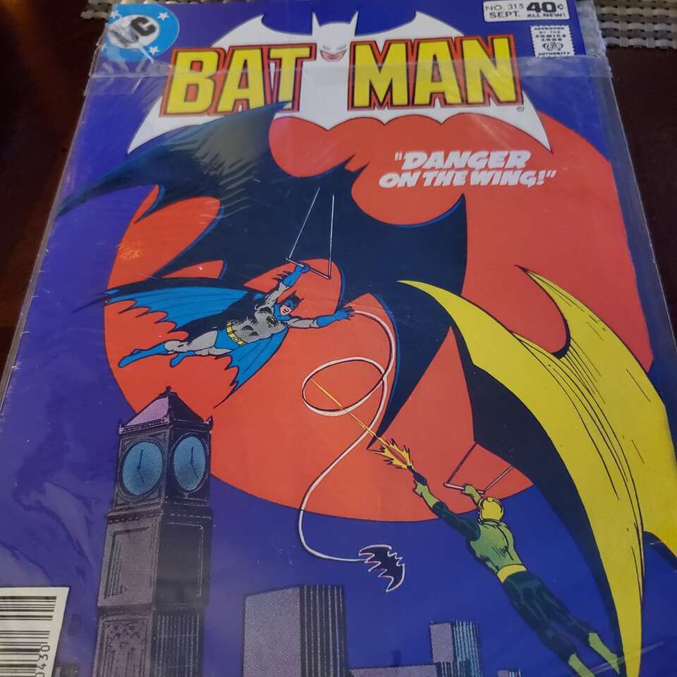 Batman comic magazine