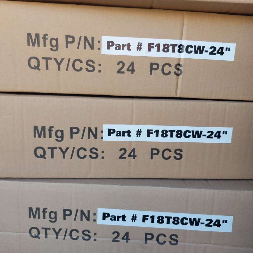New cases of F18T8CW-24" fluorescent tubes