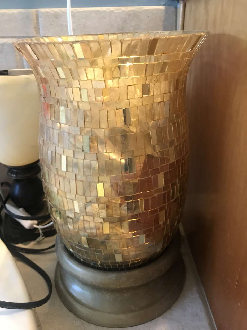 Decorative glass ornament