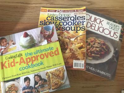 3 Cook books