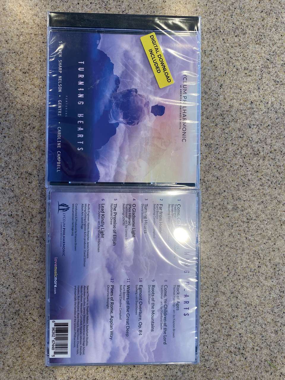 Brand new Lyceum orchestra “Turning Heart” CD