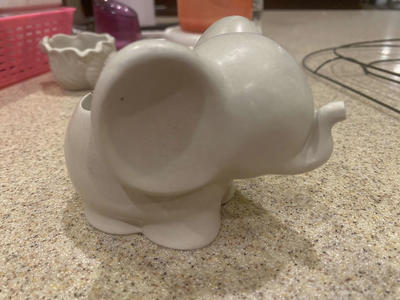 Concrete elephant planter make er order