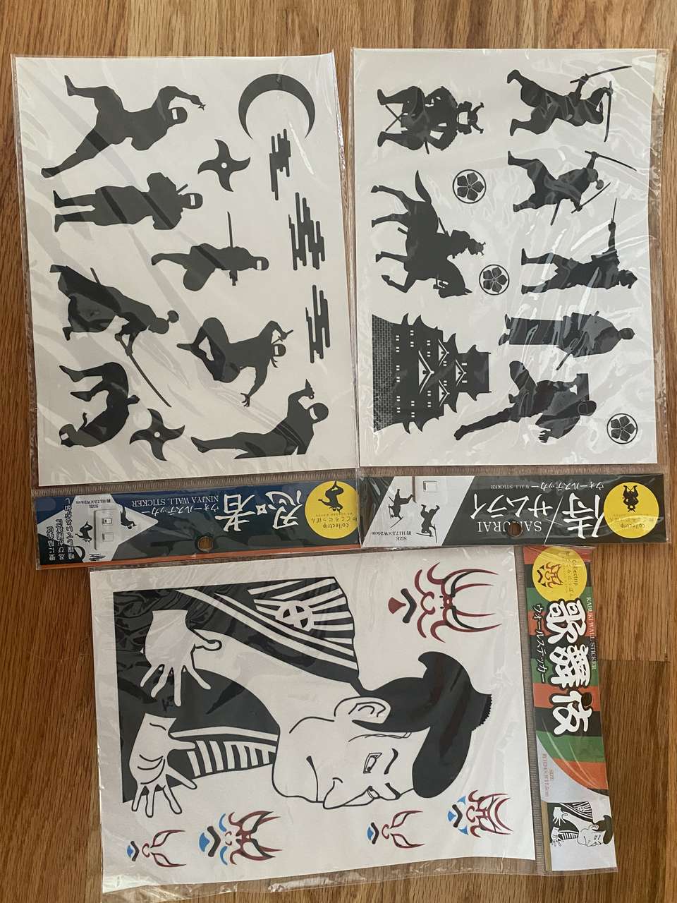 Traditional Japanese stickers