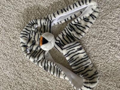 Animal hat, mittens