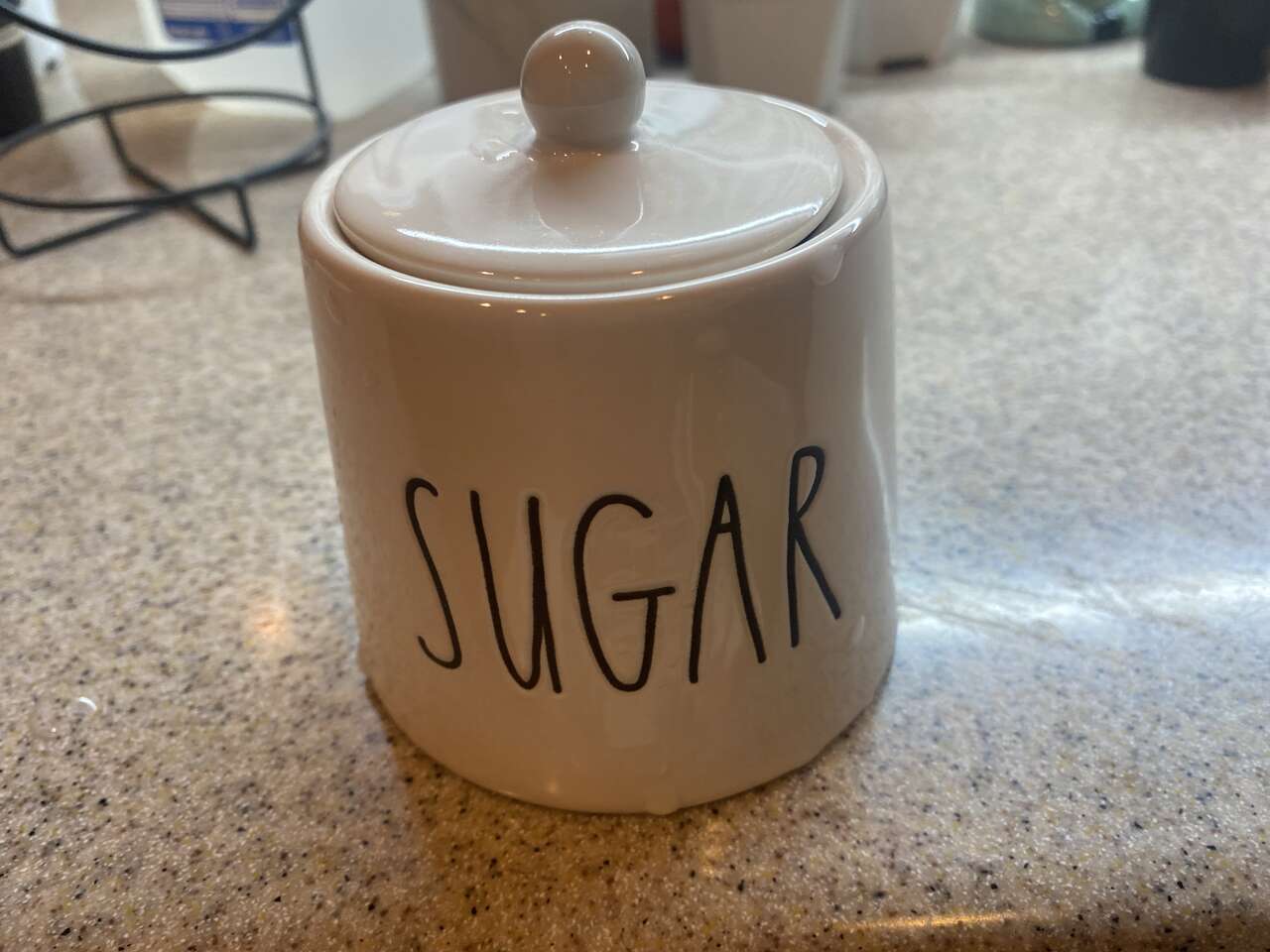 Rae Dunn sugar container