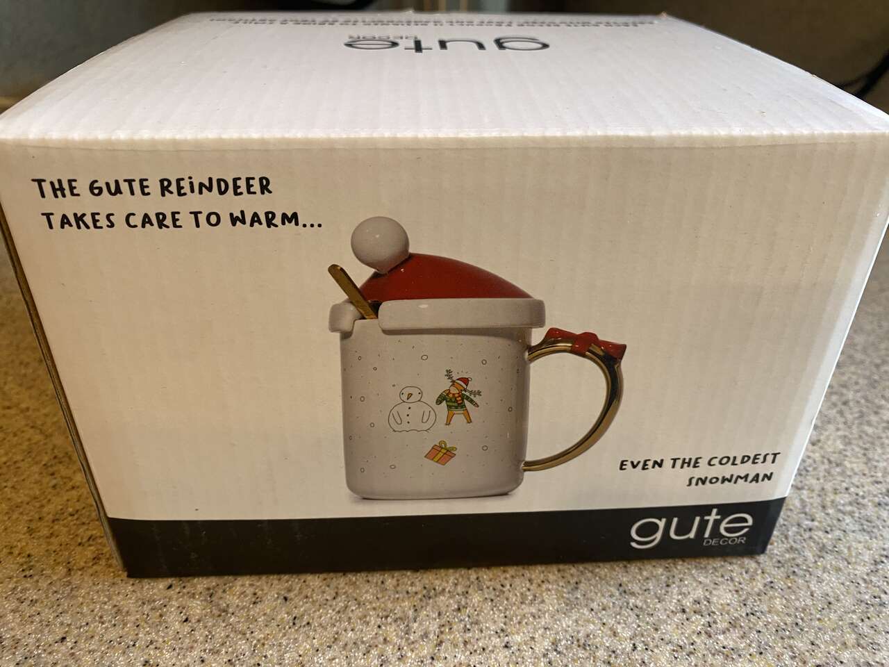 like new in box. Christmas mug