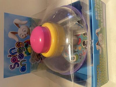 Easter egg coloring spin