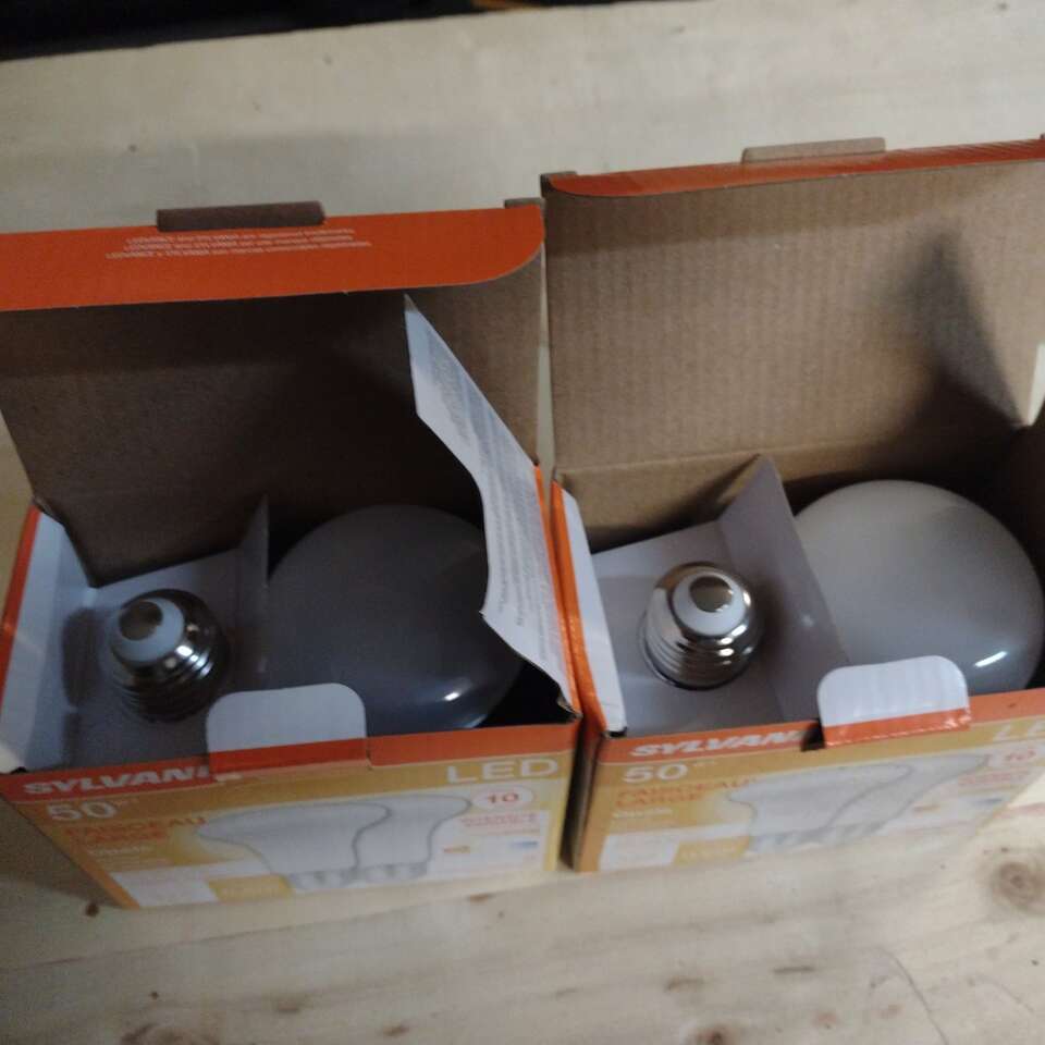 Sylvania 50 W LED Flood bulbs