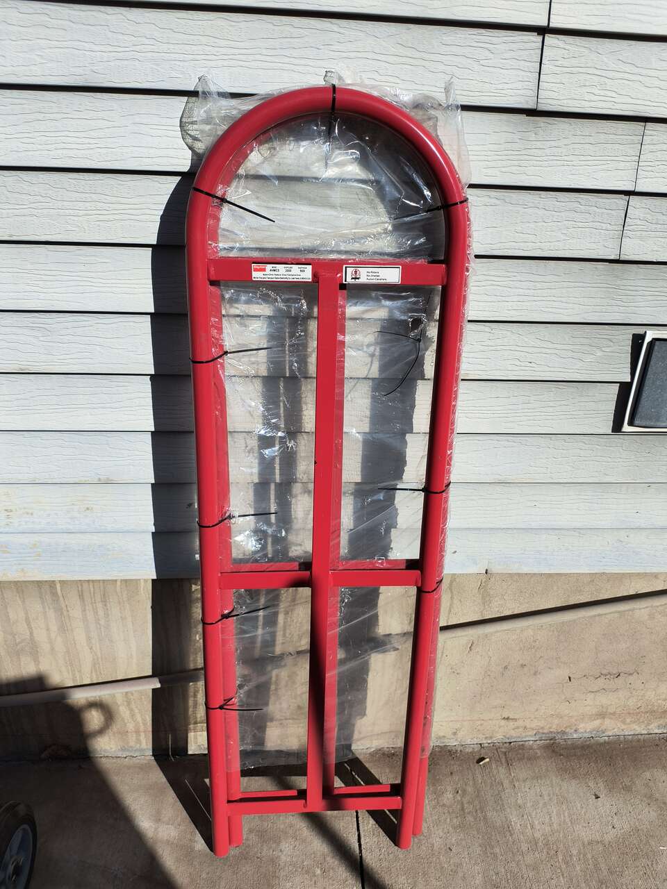 DAYTON Narrow Steel-Deck Platform Truck End Handle