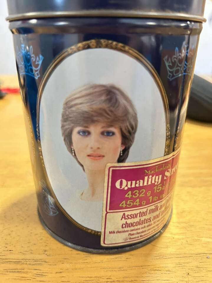 Vintage Royal Wedding Candy Tin