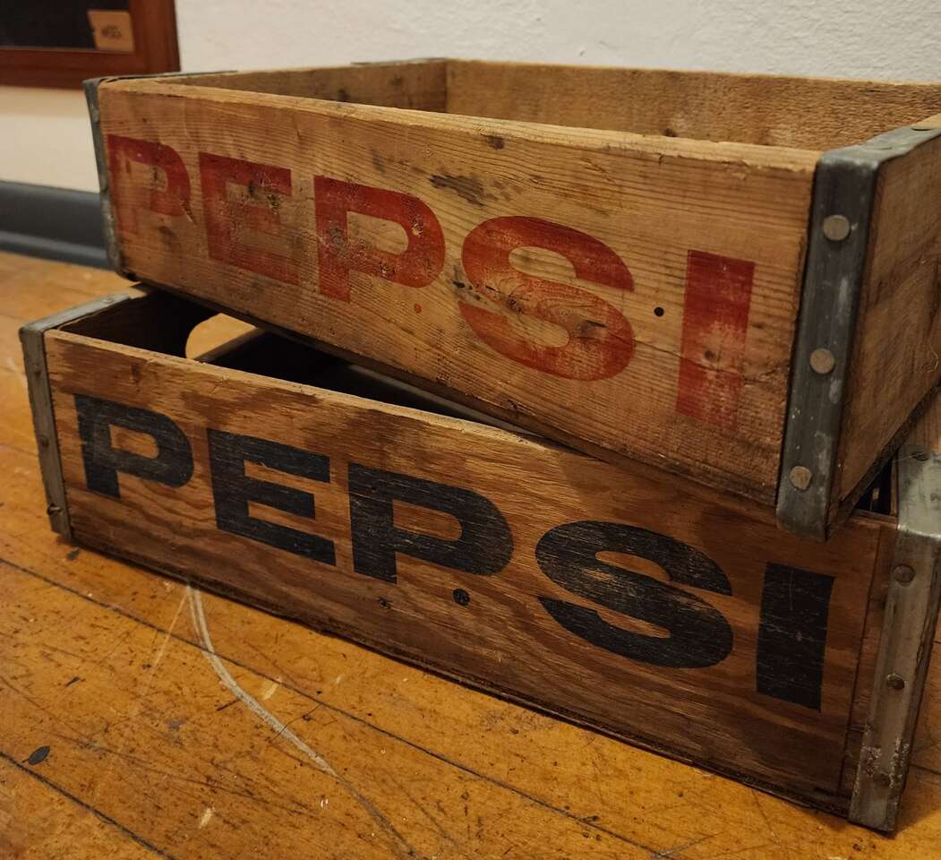 Vintage Pepsi Crates