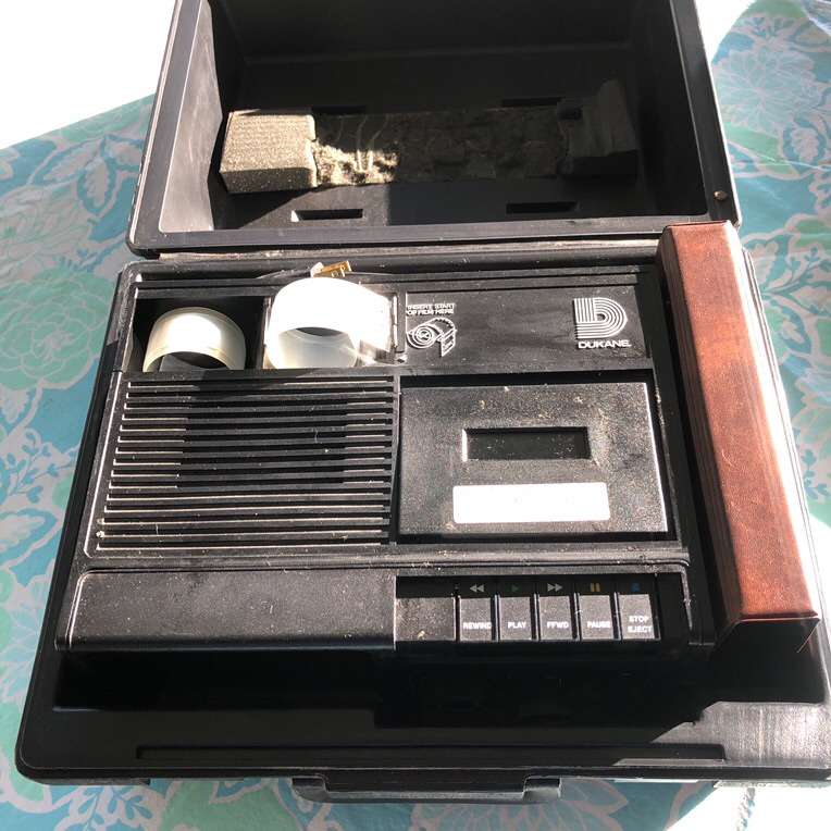 Dukane Filmstrip Projector & Cassette Audio