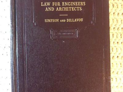 Law For Engineers And Architects 1946