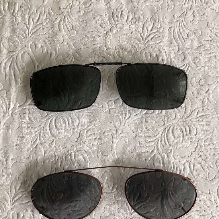 Clip-On Sun Glasses - Medium Adult Size