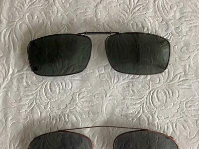Clip-On Sun Glasses - Medium Adult Size