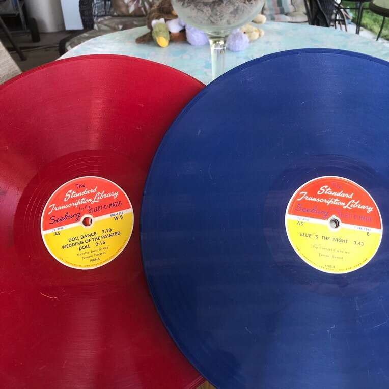 Vintage Seeburg Select-O-Matic Records