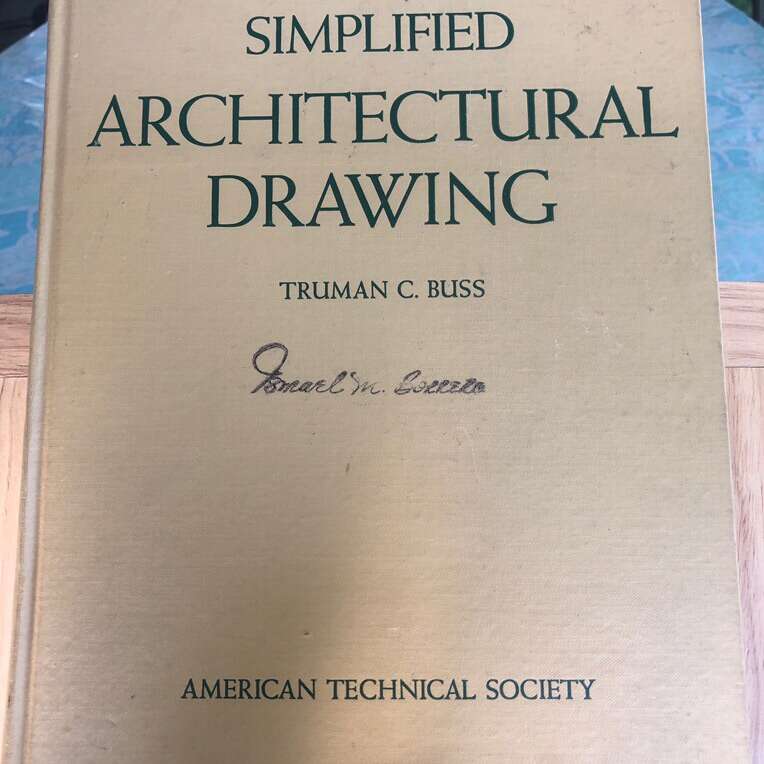 Simplified Architectural Drawing 1947