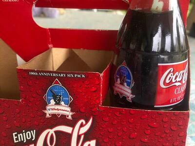 Commemorative Coke Bottle Walgreens 100 Years