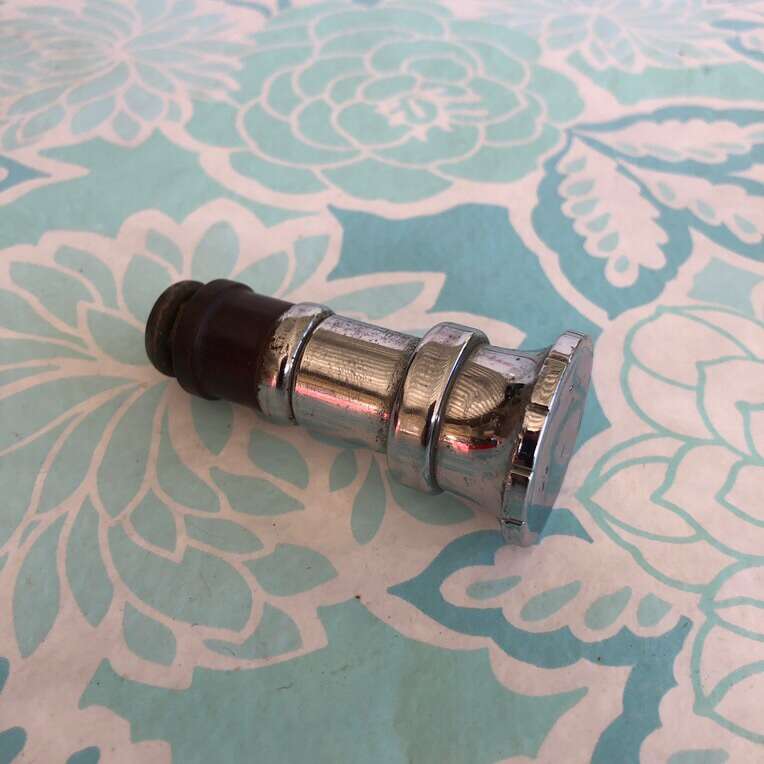 Vintage Chrome Auto Lighter 1950s