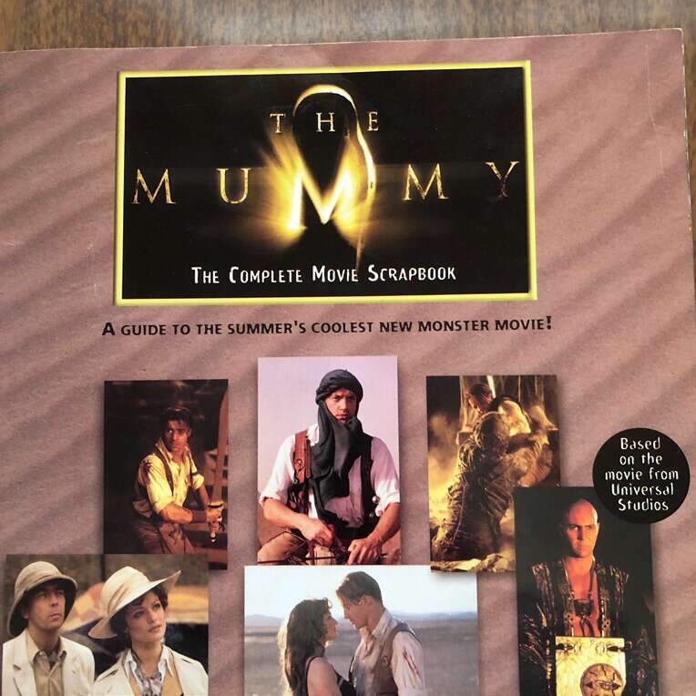 Movie Scrapbook On The Mummy 1999