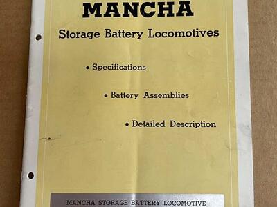 Storage Battery Yard Locomotive Catalog
