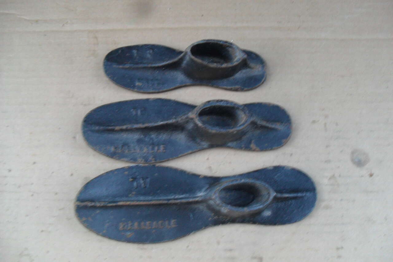Vintage Cobbler Shoe Form Shoe Lasts Cast Iron All for $20